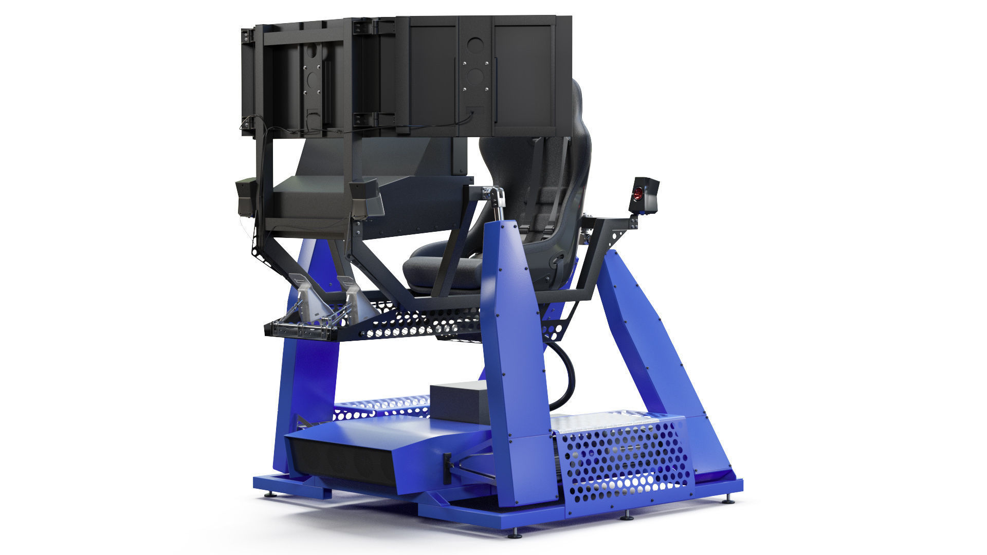 Flight simulator 3D model_13