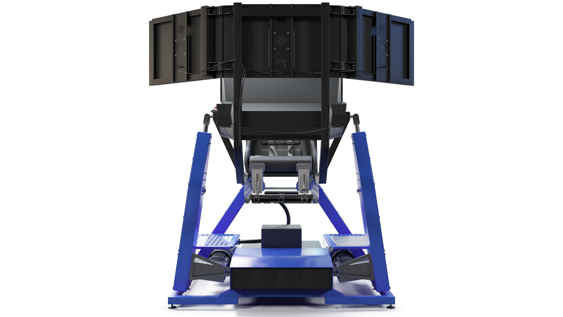 Flight simulator 3D model_8