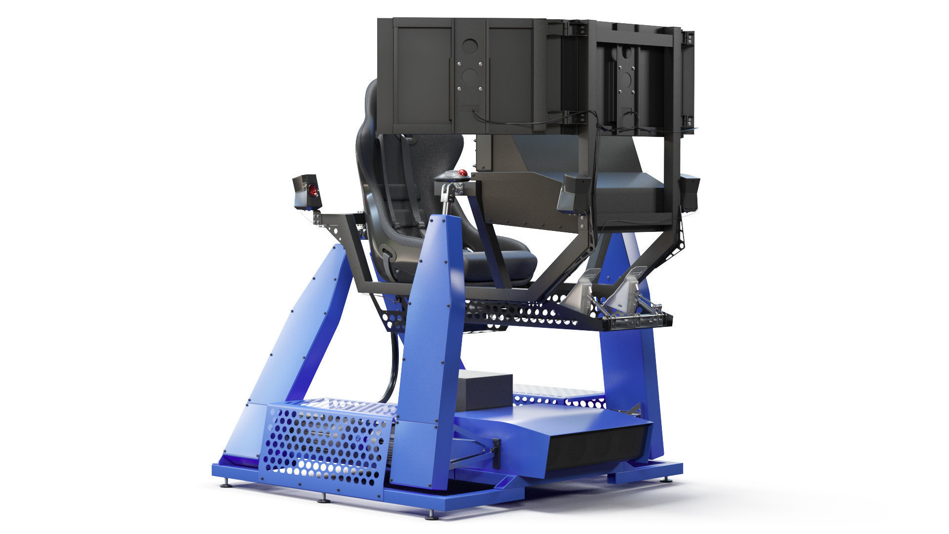 Flight simulator 3D model_14