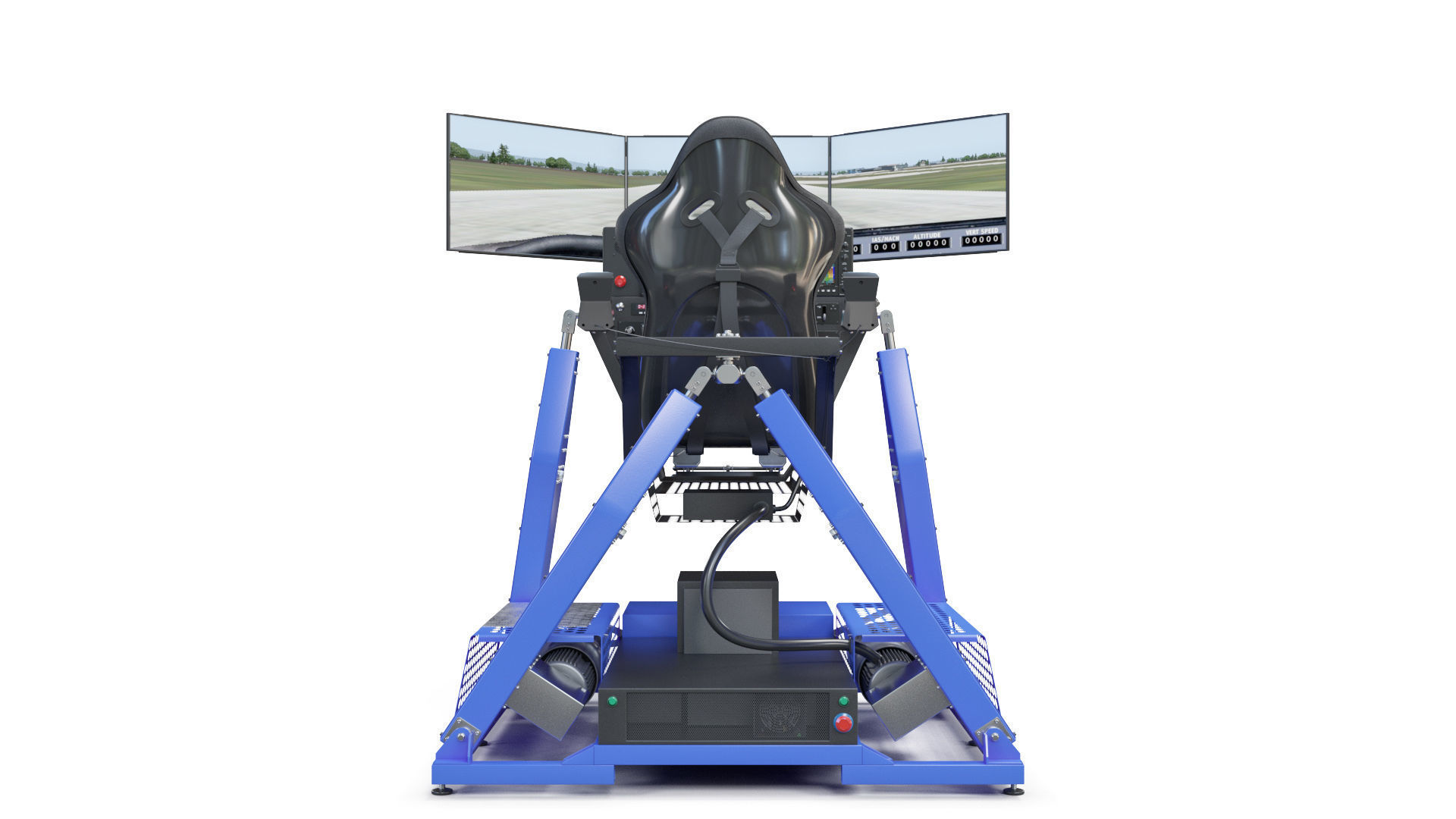 Flight simulator 3D model_11
