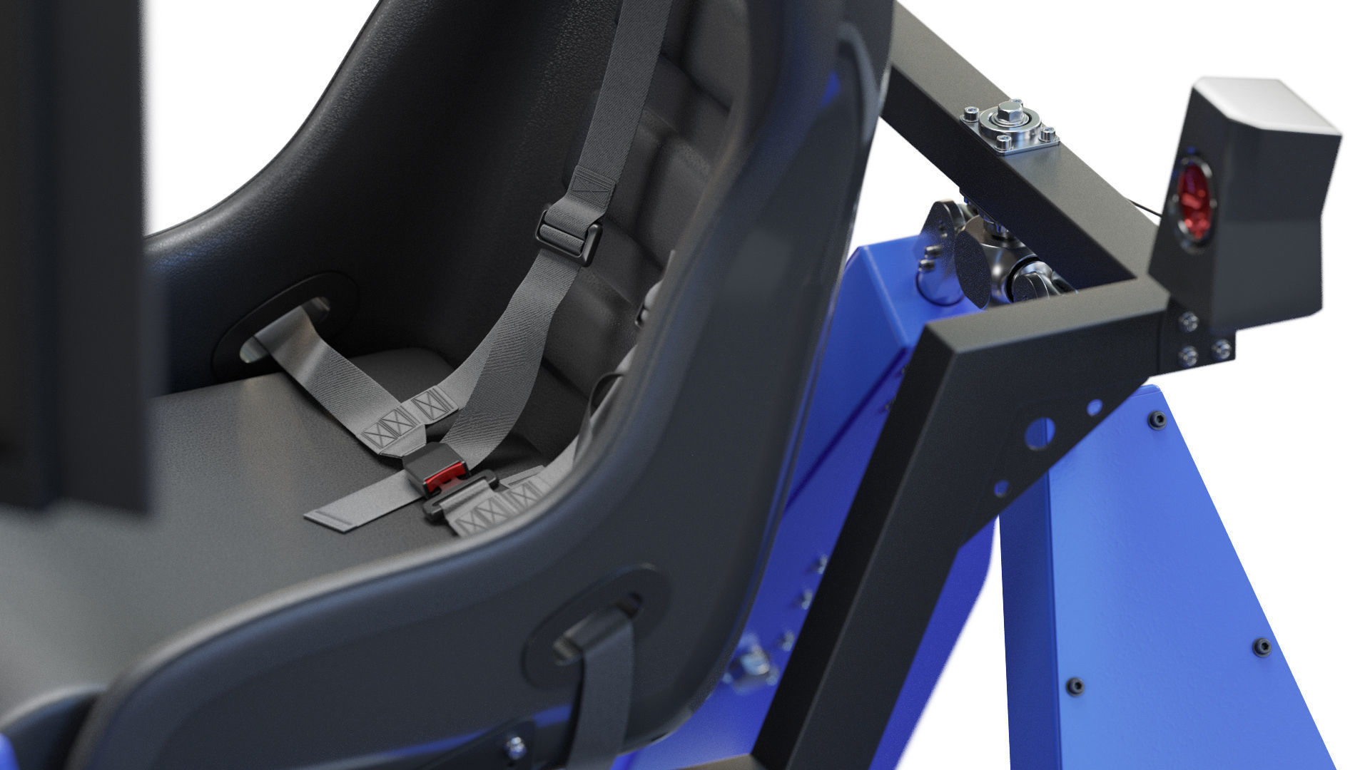 Flight simulator 3D model_5