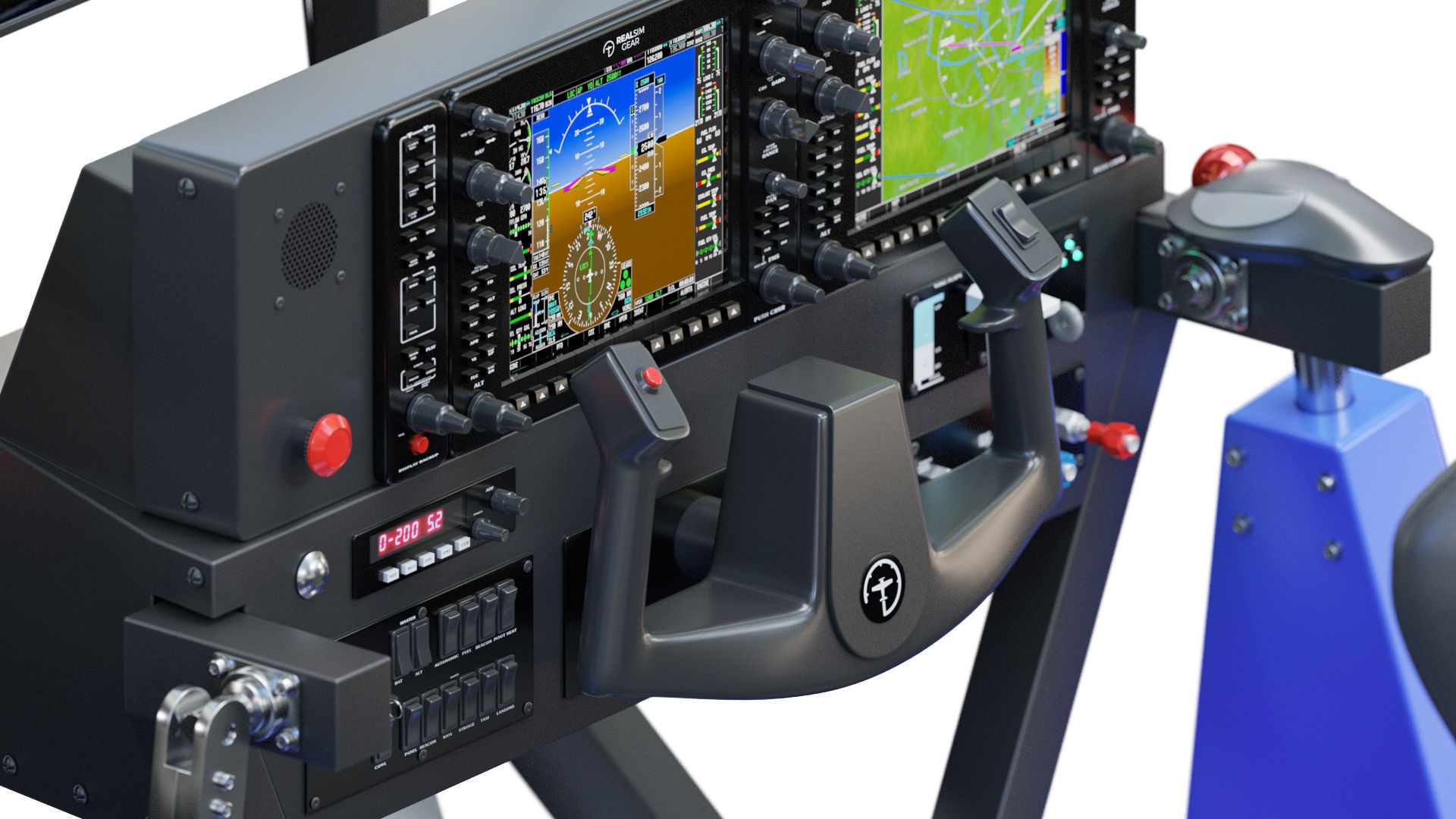 Flight simulator 3D model_1