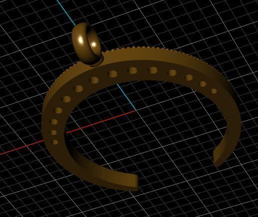 Moon Pendant 3D print model_7