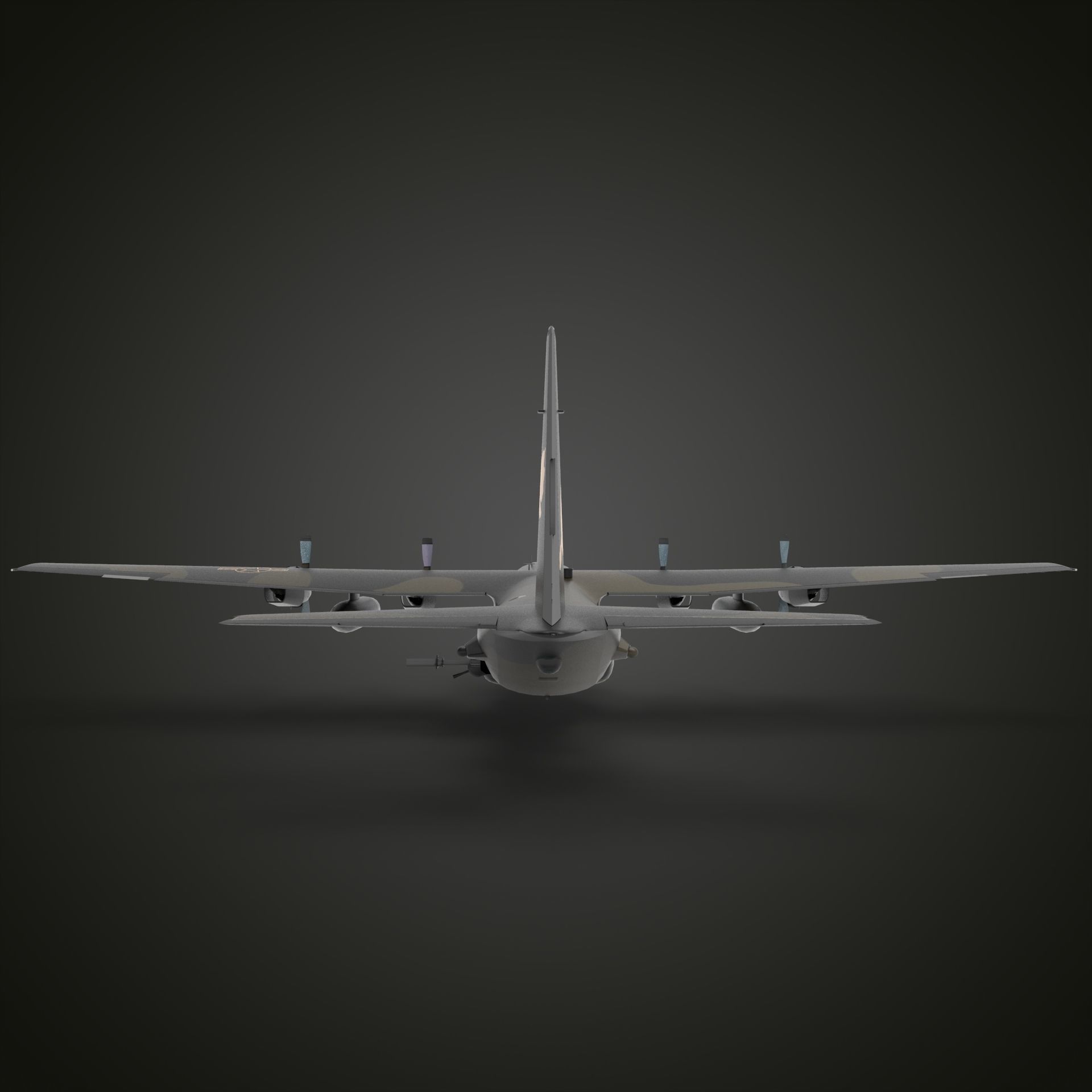 C-130 Hercules  3D model_2