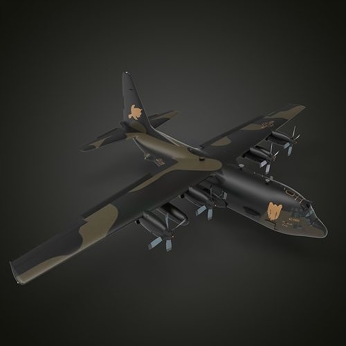C-130 Hercules  3D model