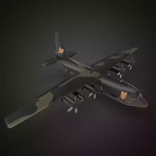 C-130 Hercules  3D model