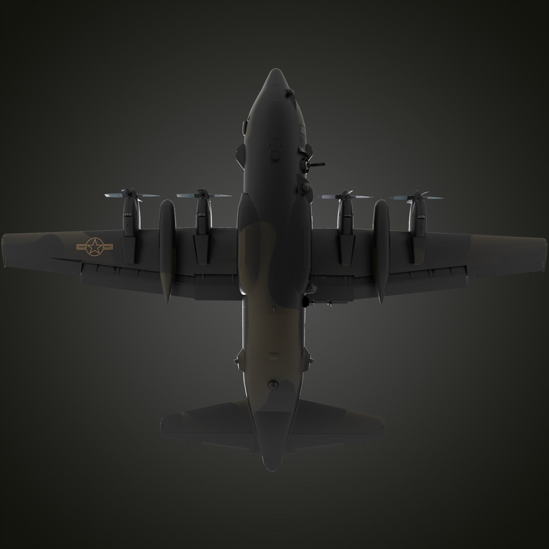 C-130 Hercules  3D model_6