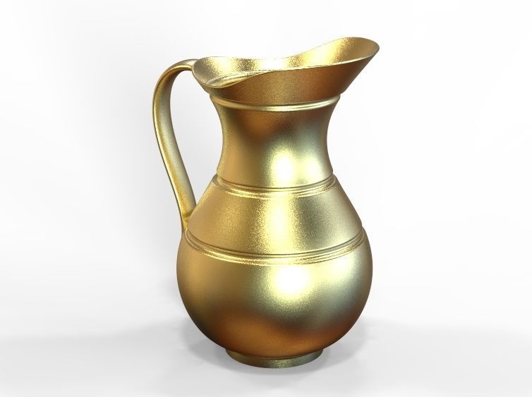 Jug for Liquid  3D print model_37