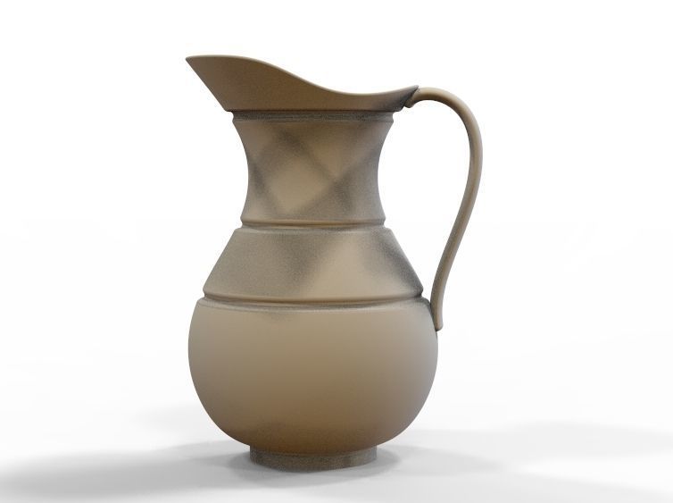 Jug for Liquid  3D print model_26