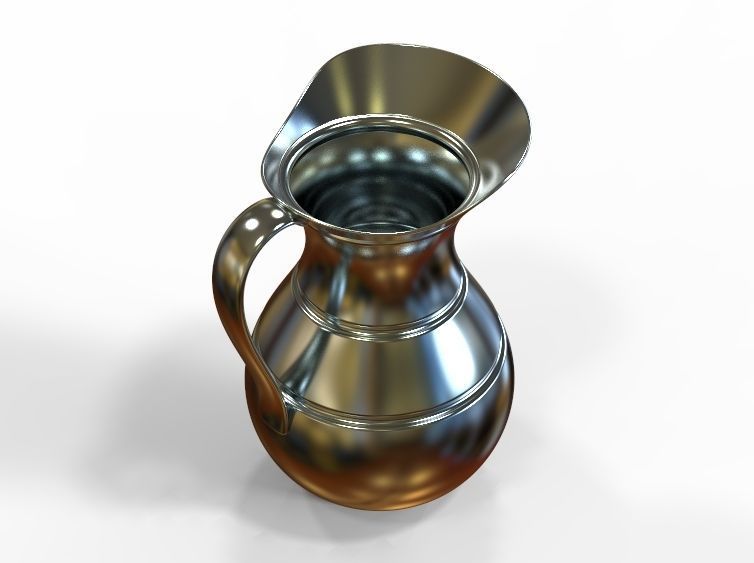 Jug for Liquid  3D print model_42