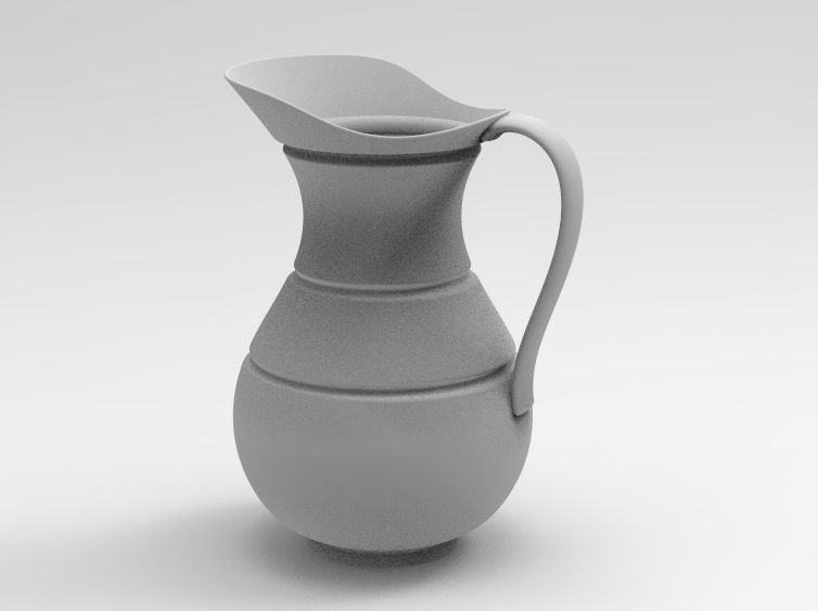 Jug for Liquid  3D print model_24
