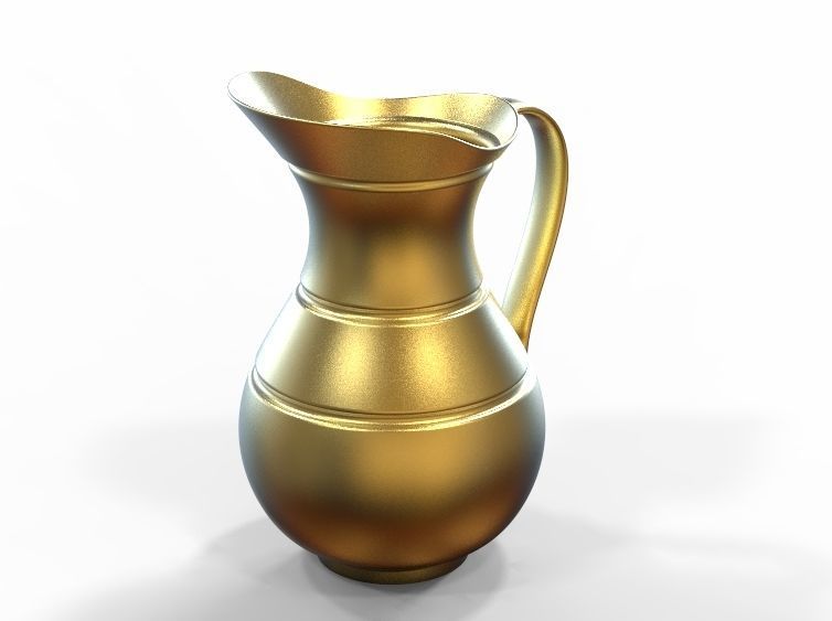 Jug for Liquid  3D print model_34