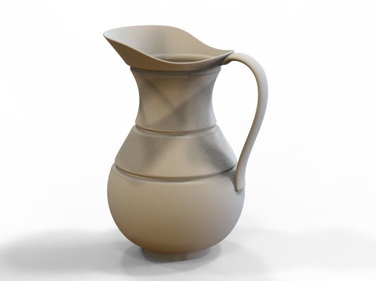 Jug for Liquid  3D print model_25