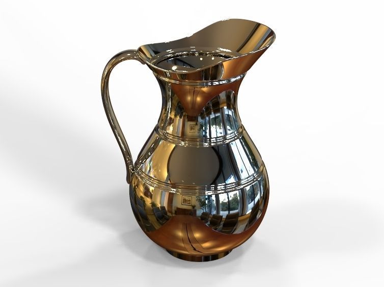 Jug for Liquid  3D print model_40