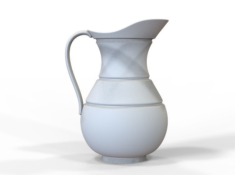 Jug for Liquid  3D print model_30