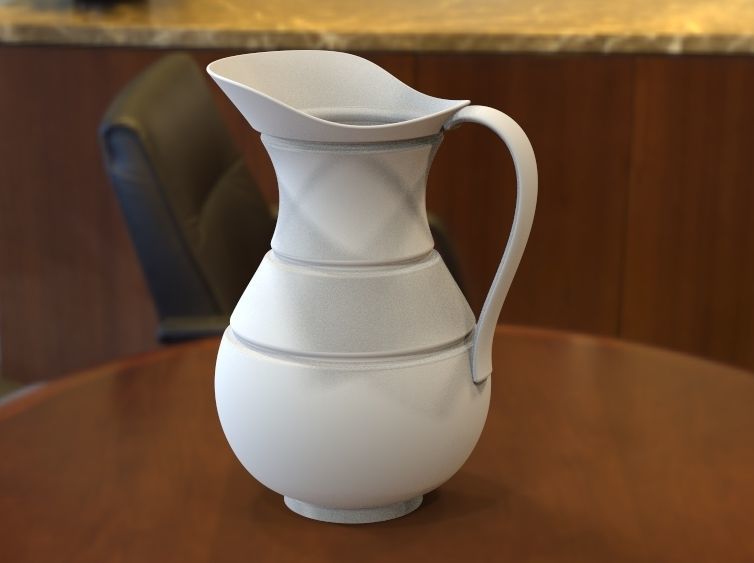 Jug for Liquid  3D print model_6