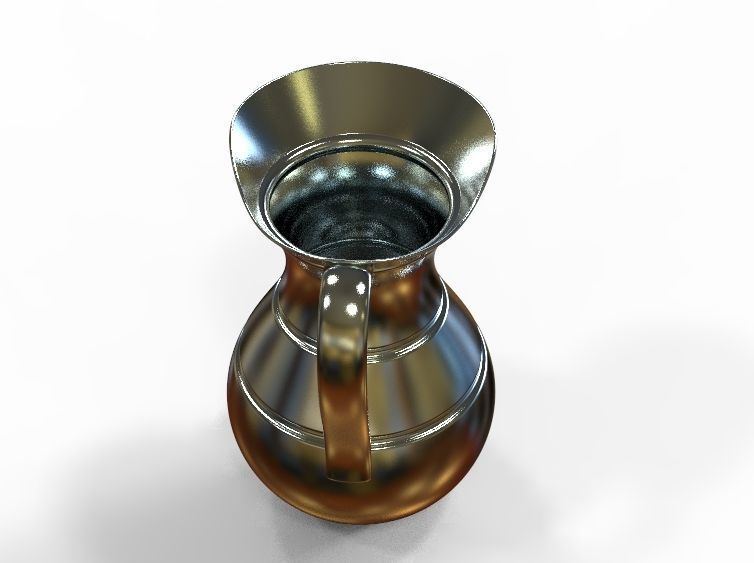 Jug for Liquid  3D print model_43