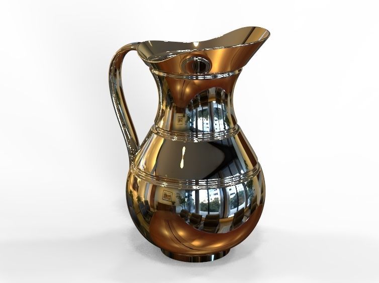 Jug for Liquid  3D print model_39
