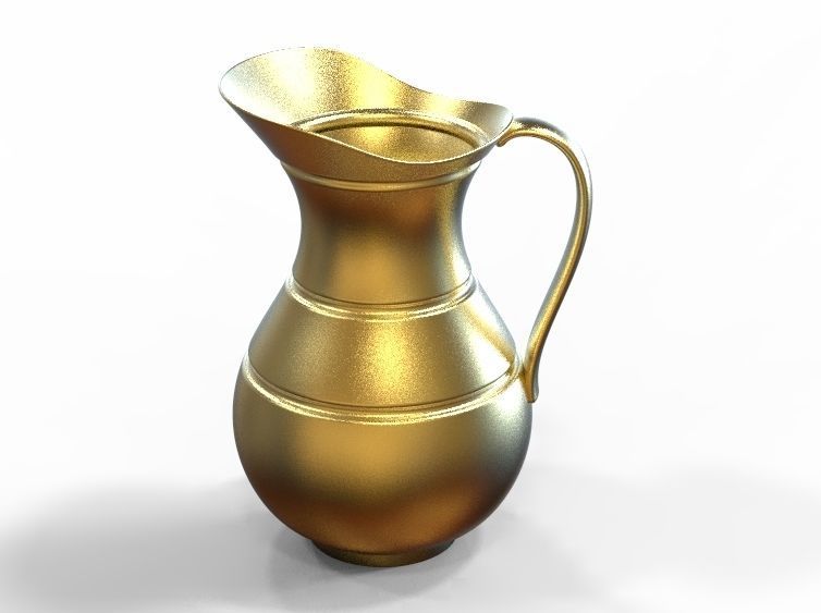 Jug for Liquid  3D print model_33