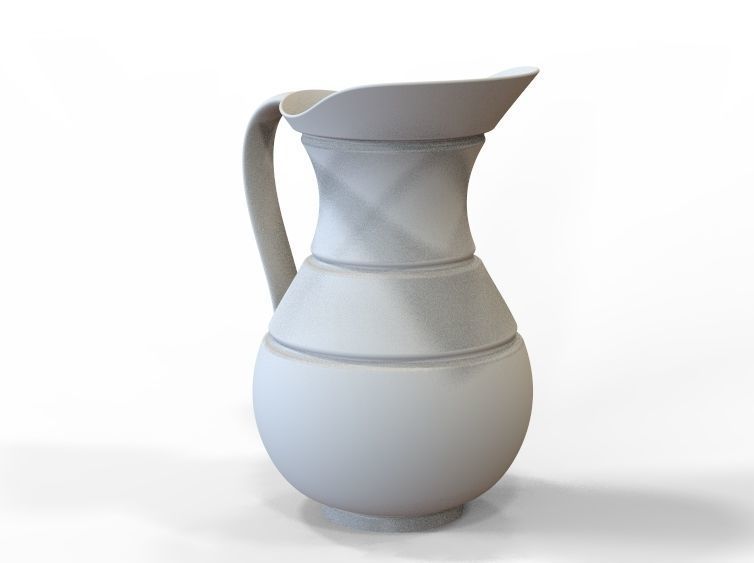 Jug for Liquid  3D print model_29