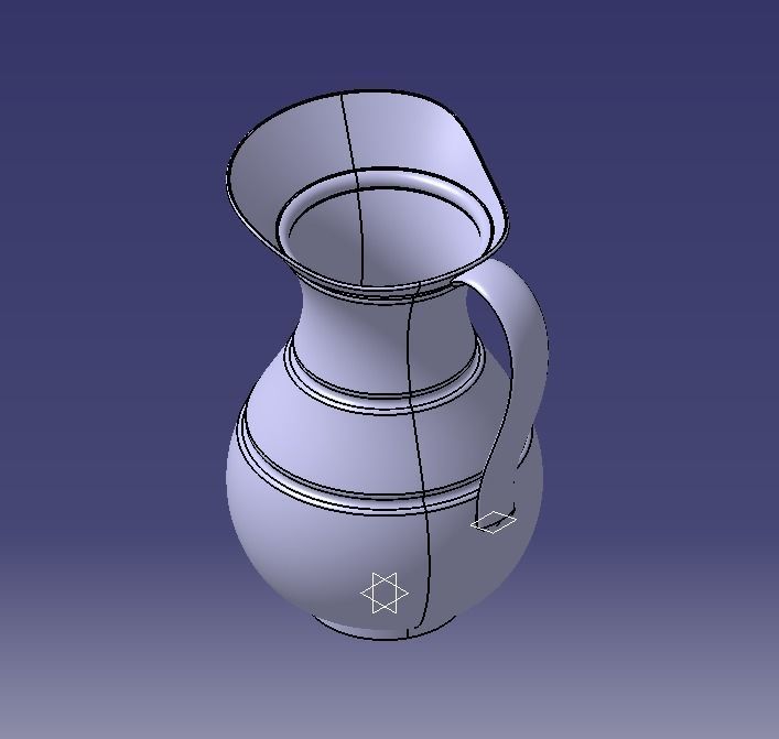 Jug for Liquid  3D print model_20