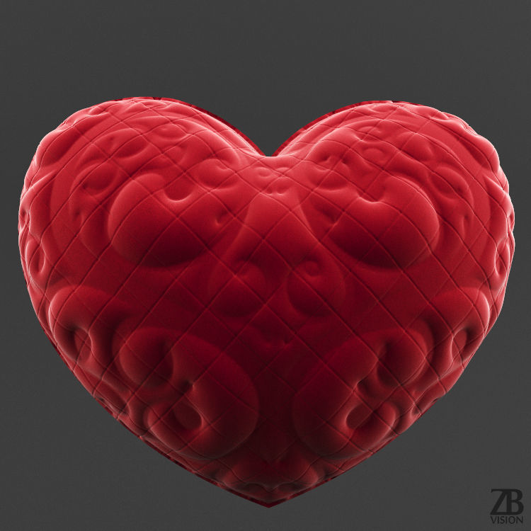 Intricate Heart 3D model_11