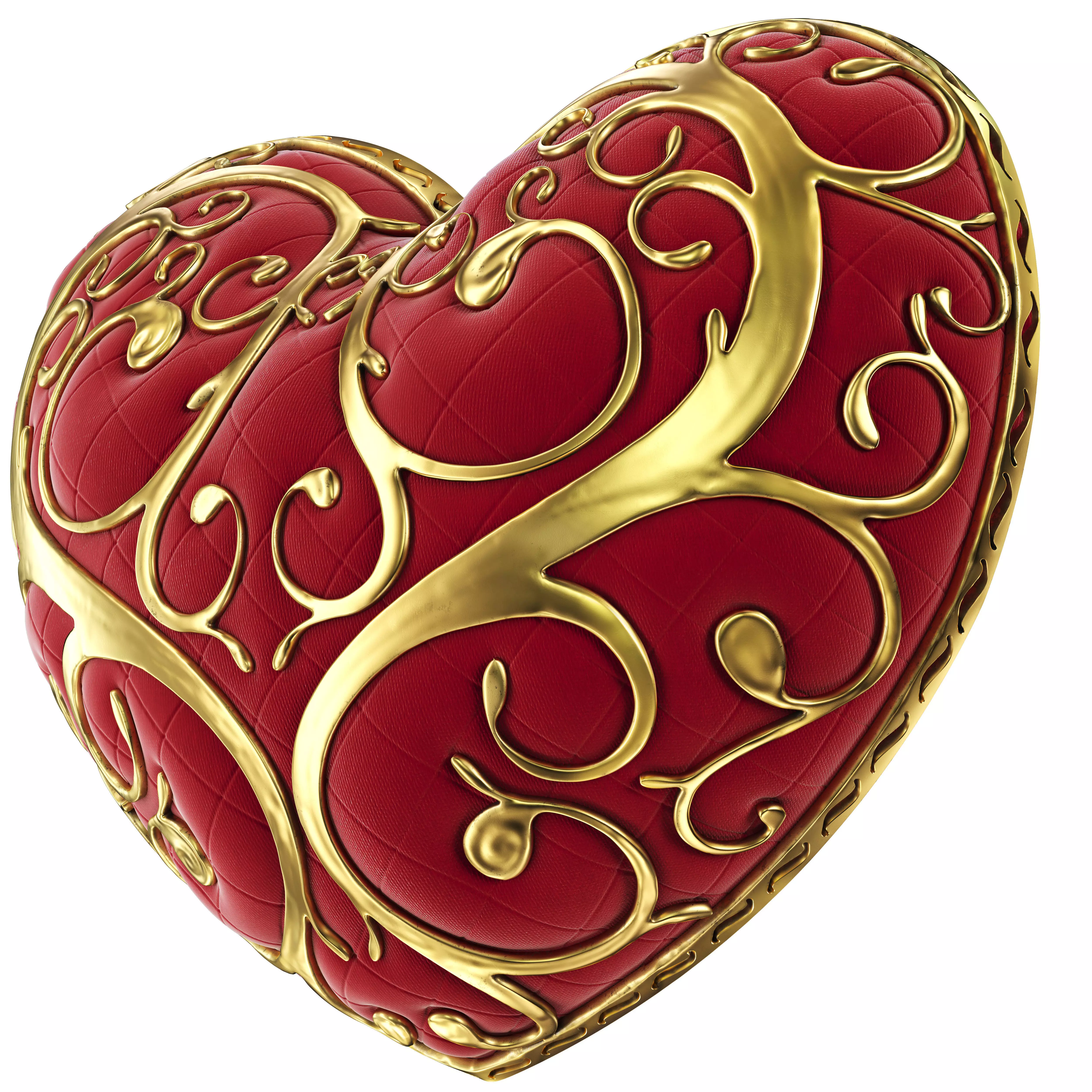 Intricate Heart 3D model_0
