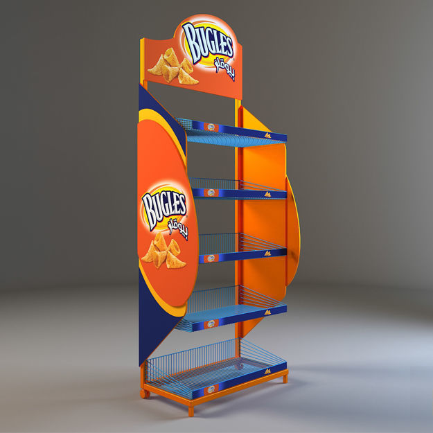 Chips Stand 3D model_2