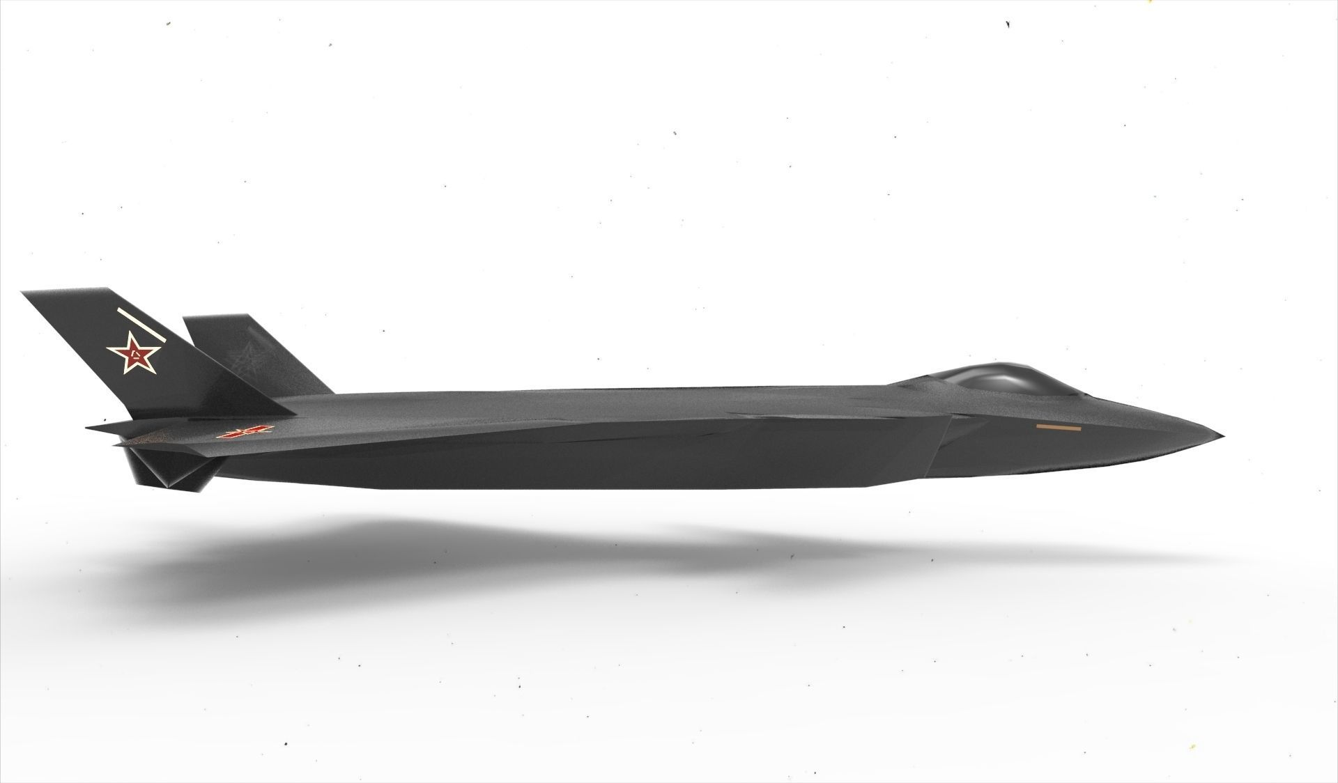 Chengdu J-20 3D model_2