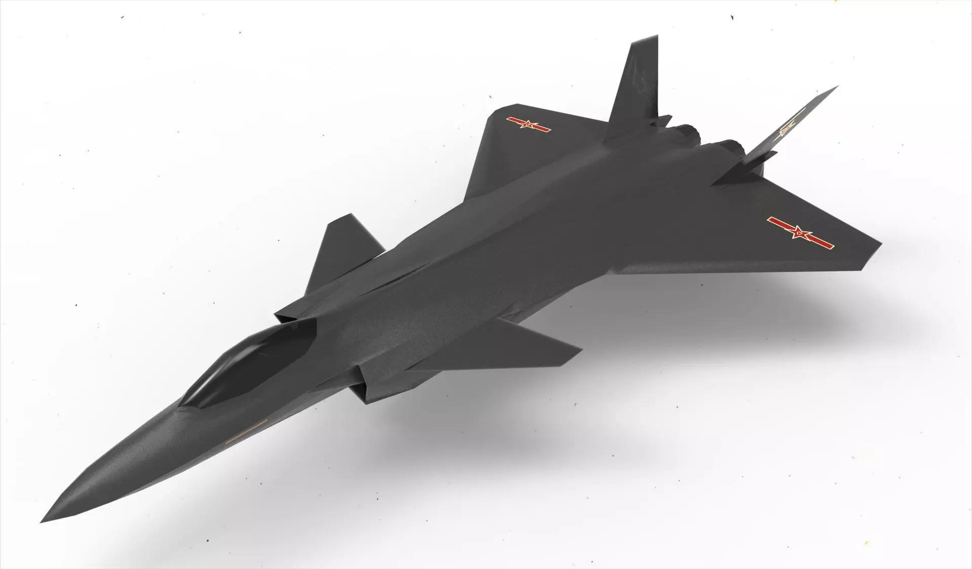 Chengdu J-20 3D model_0