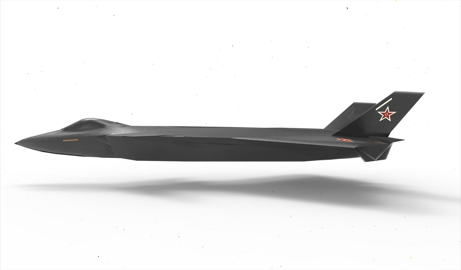 Chengdu J-20 3D model_3