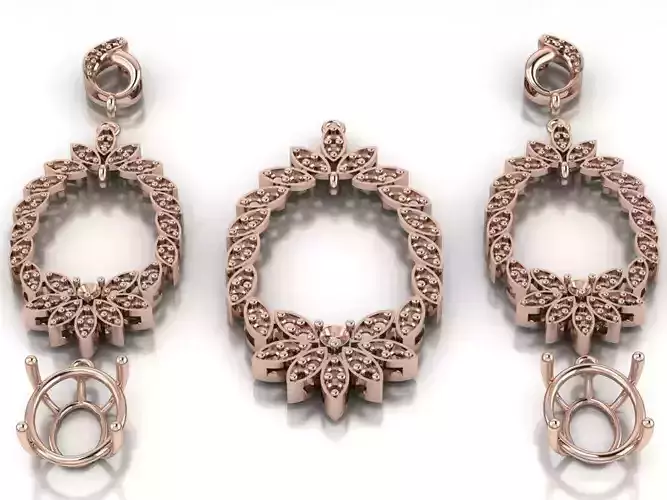 set pendant and earrings 02