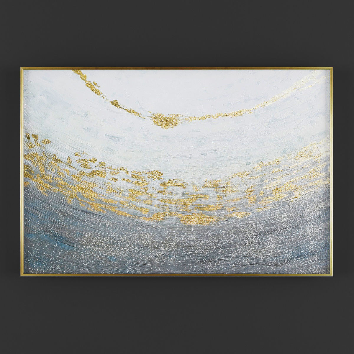 Pictures220 abstract painting 3D model_2