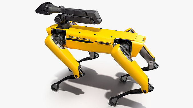 SpotMini Boston Dynamics with Manipulator 3D model