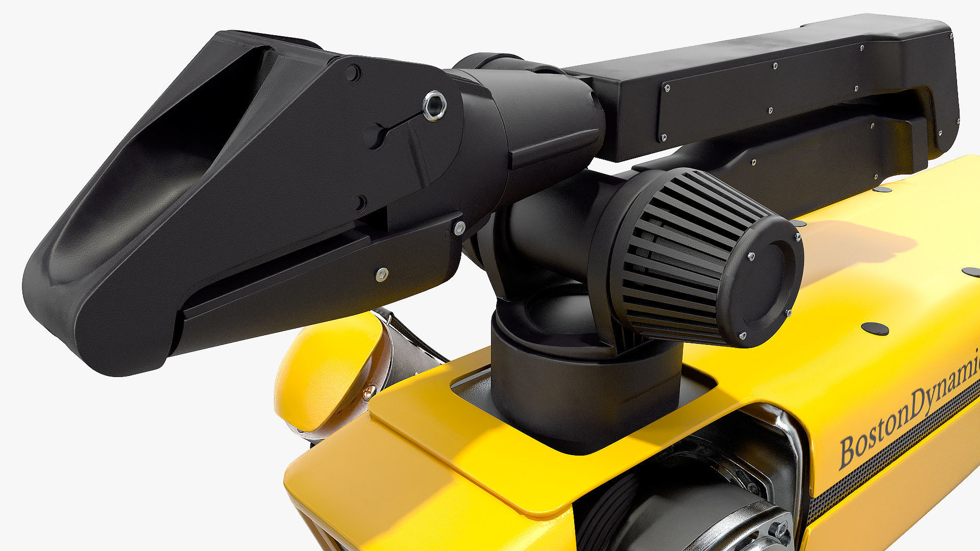 SpotMini Boston Dynamics with Manipulator 3D model_13
