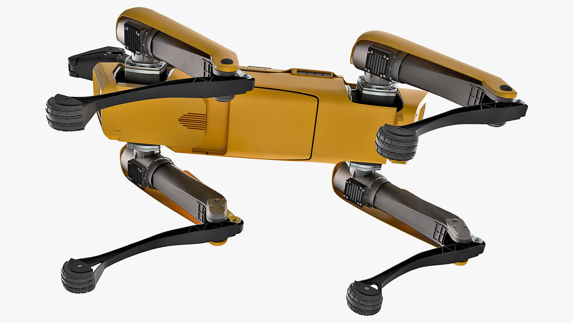 SpotMini Boston Dynamics with Manipulator 3D model_9