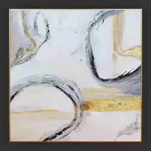 Pictures224 abstract painting 3D model