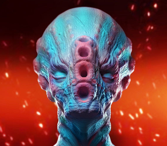 Creature Design With no Reference Free 3D print model