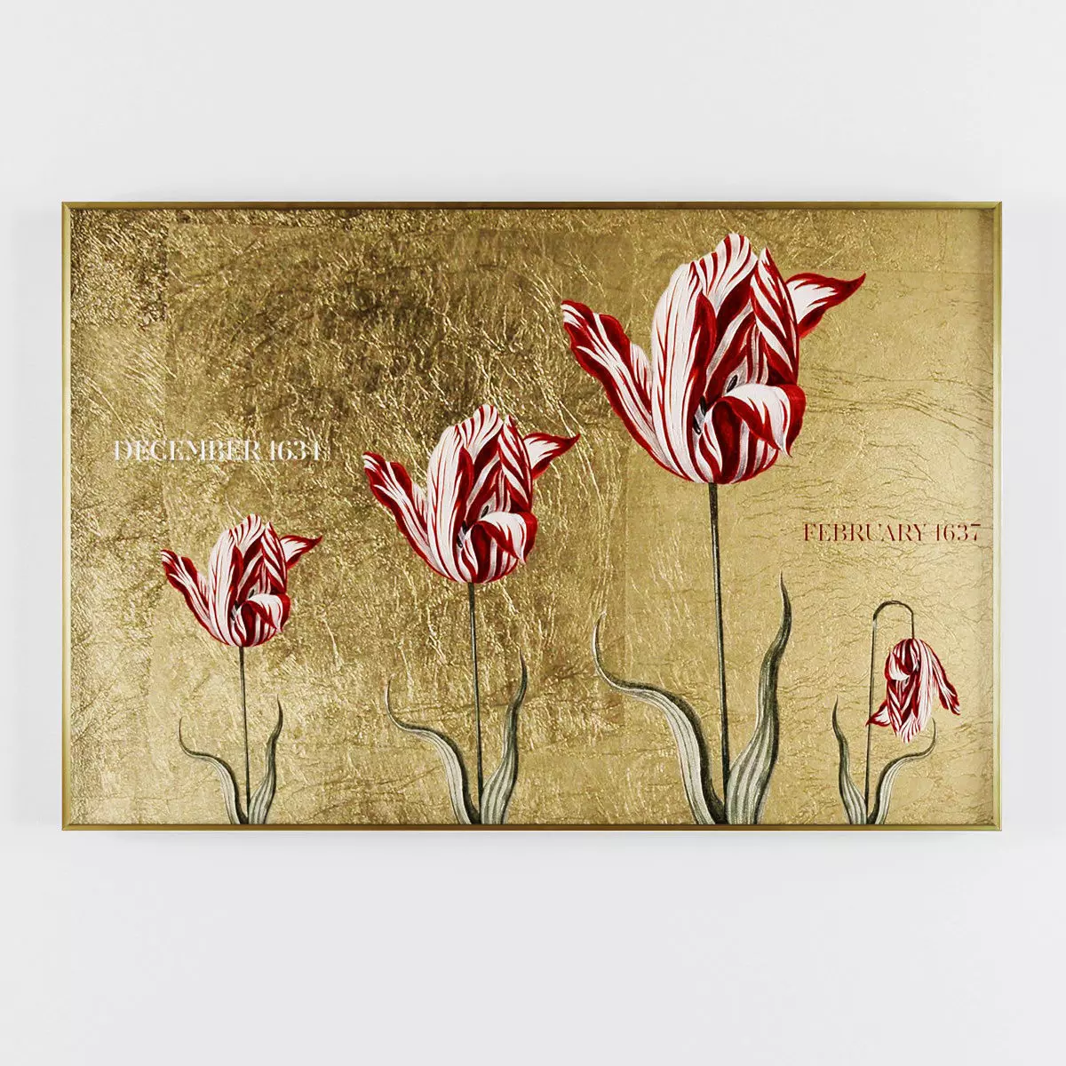 Pictures228 three tulips Low-poly 3D model_0