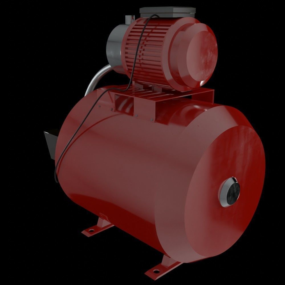 Water Pump Free 3D model_3