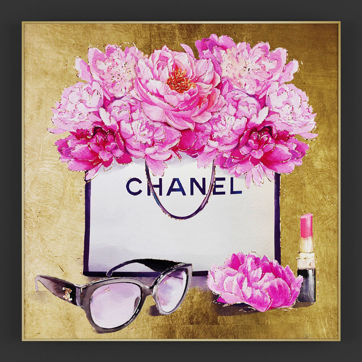 Pictures229 hydrangea painting 3D model_2