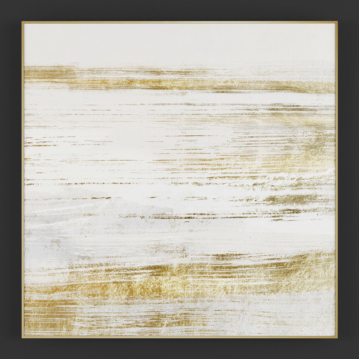 Pictures232 painting with silhouettes of people 3D model_2