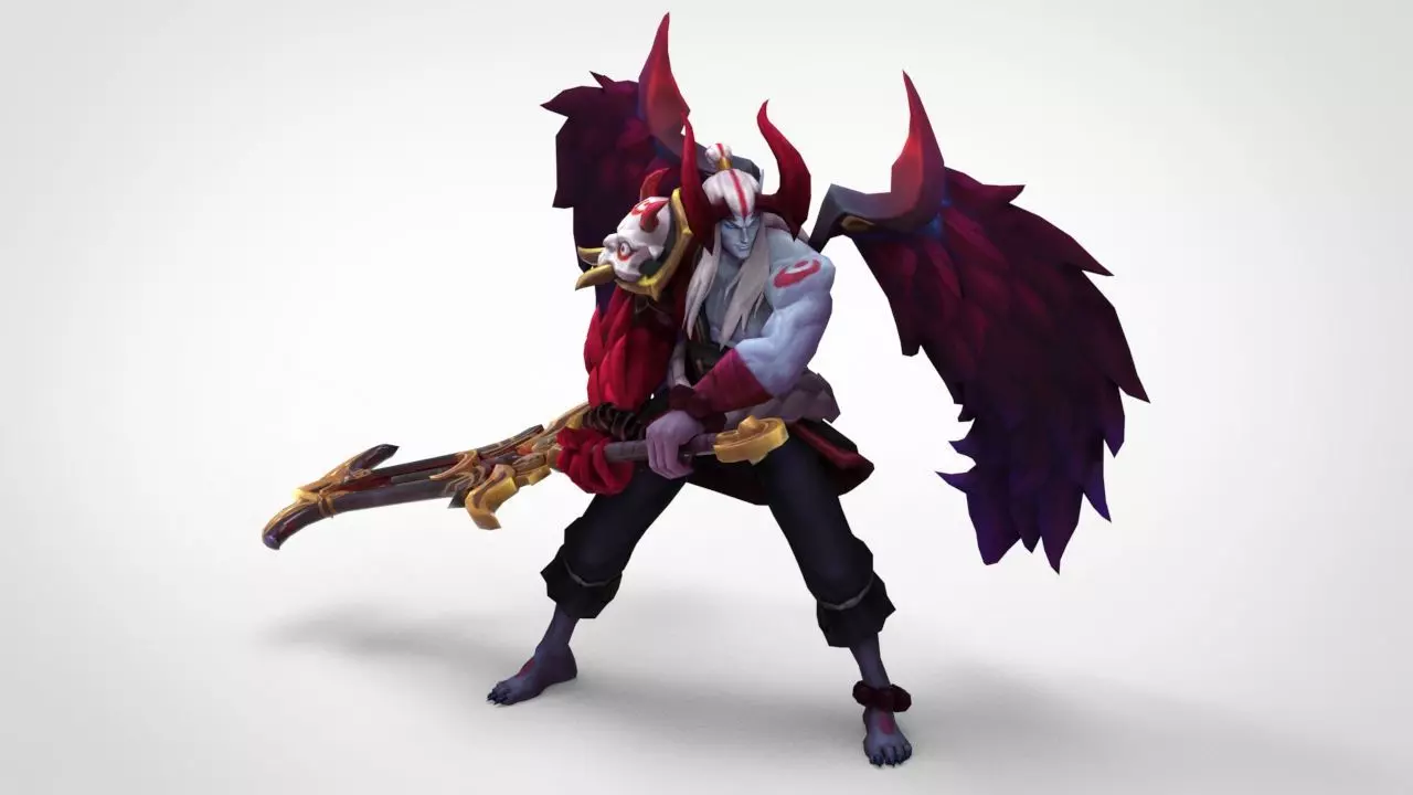 Aatrox BloodMoon - League of Legends 3D print model