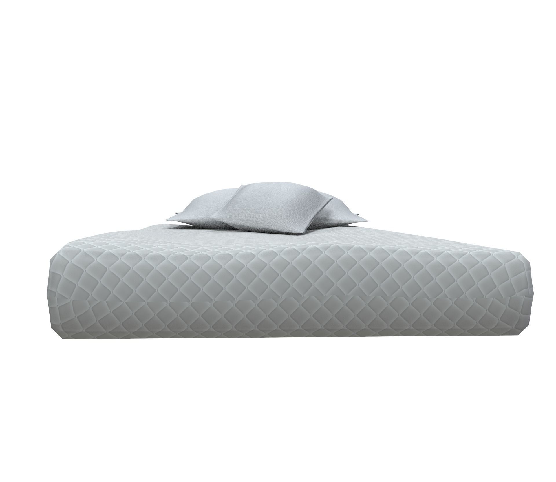 Mattress symphony memory foam Low-poly 3D model_4