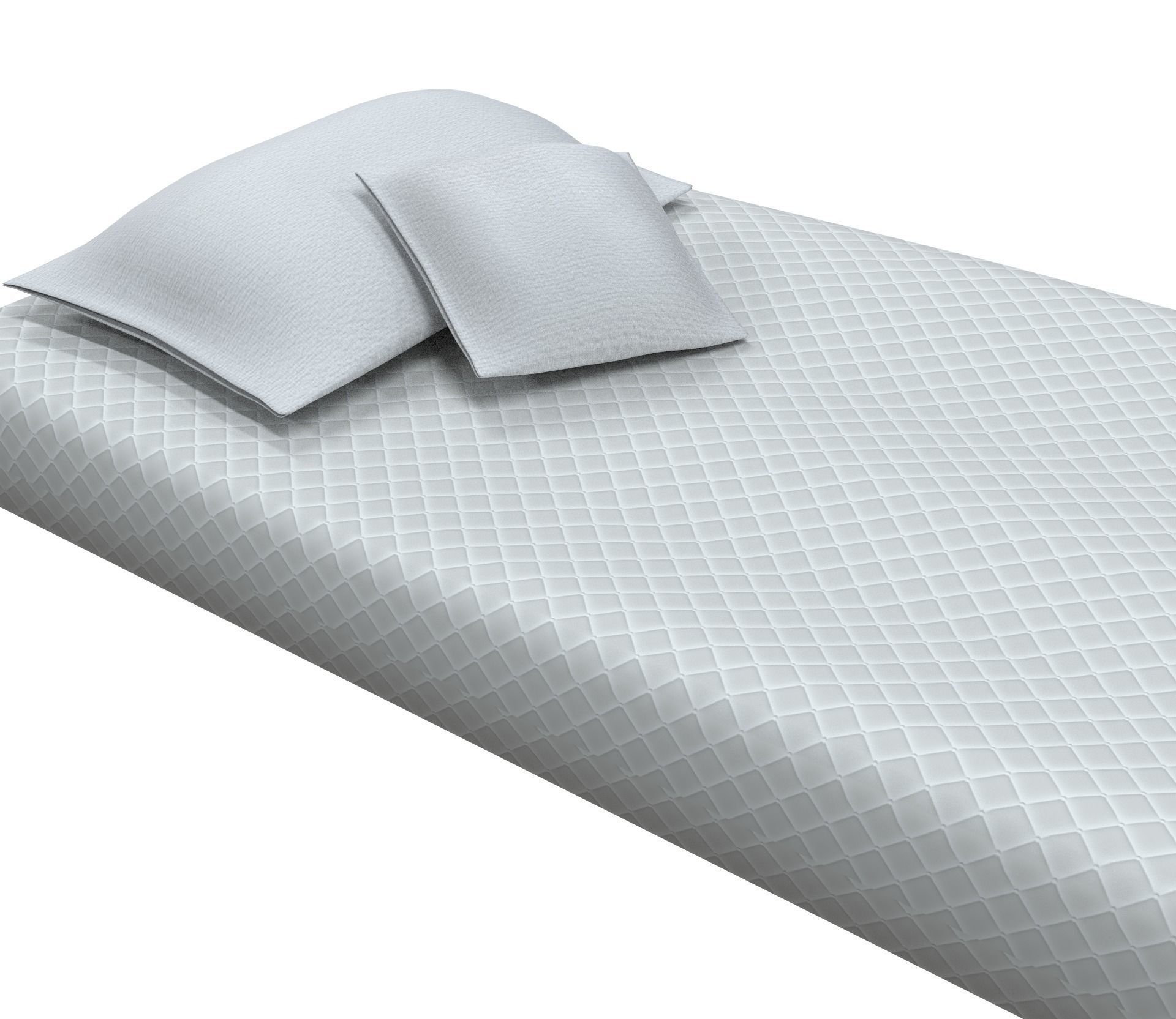 Mattress symphony memory foam Low-poly 3D model_6