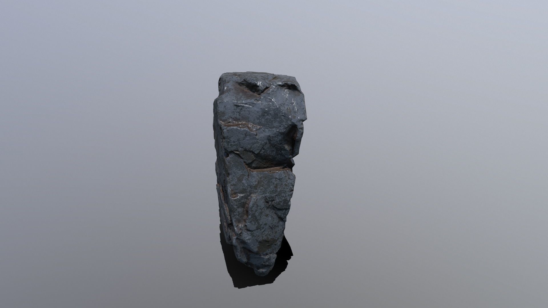 Rock Set Low-poly 3D model_23