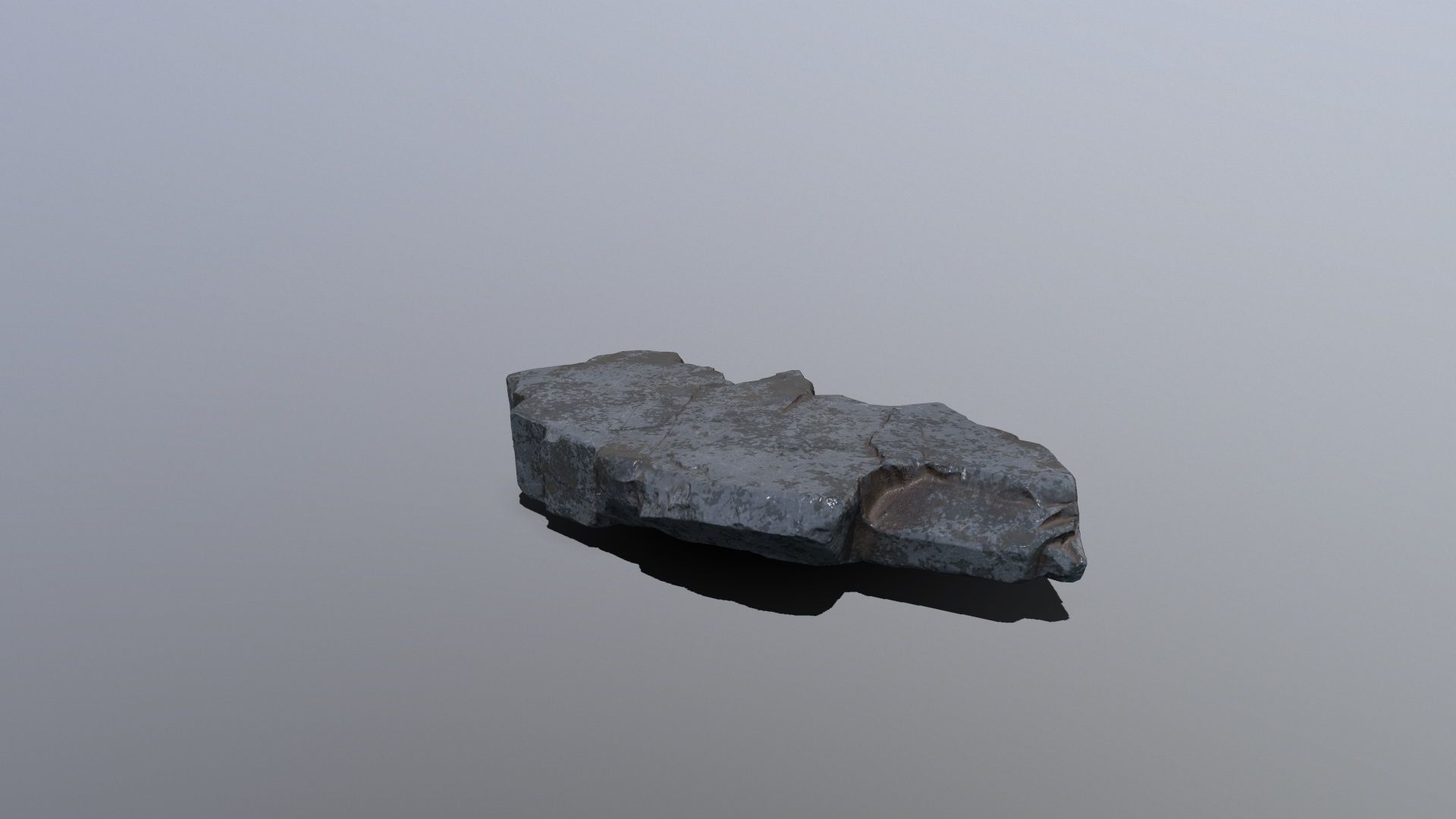 Rock Set Low-poly 3D model_14