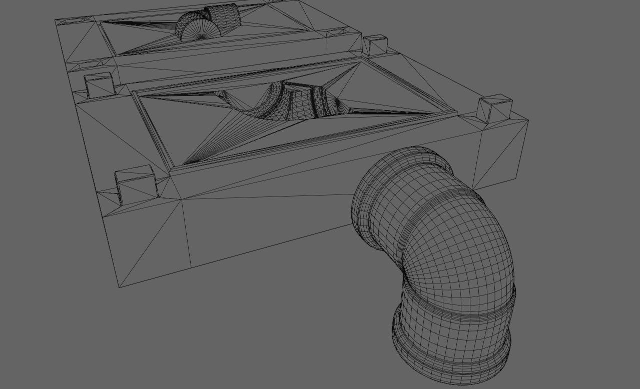 Mold for Pipe 90 Degree - Form - Molde Forma - Cano 3D print model_18