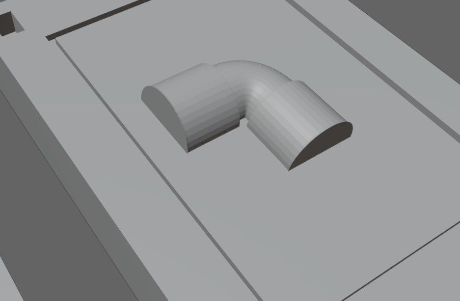 Mold for Pipe 90 Degree - Form - Molde Forma - Cano 3D print model_13