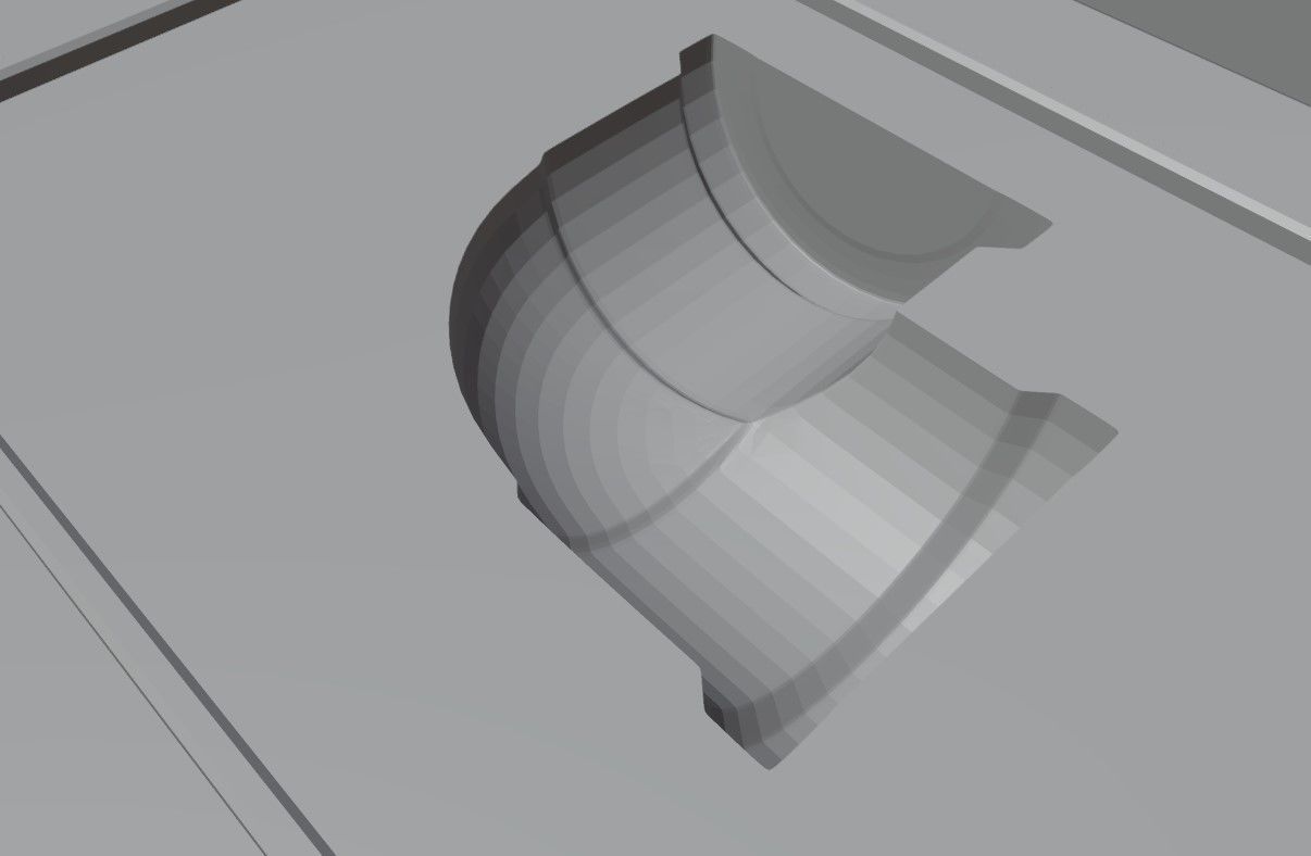 Mold for Pipe 90 Degree - Form - Molde Forma - Cano 3D print model_12